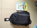 巴朗双肩包男女背包四五六年级书包高中初中学生小学生轻盈减负防泼水 黑色（标准号）中小学4-9年级 实拍图