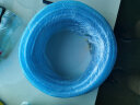 KIM YUAN 水管软管塑料软水管家用浇花浇菜透明防冻水管自来水管蛇皮管 4分内径16mm无味 加厚 蓝色 实拍图
