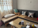 丽巢 实木沙发客厅组合家具中式现代转角沙发小户型木质沙发床两用17 (拉床款)四人位+贵妃+茶几 实拍图