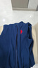 U.S. POLO ASSN.马甲男抓绒摇粒绒春秋立领无袖背心男装外套蓝色3XL 实拍图