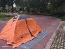 牧高笛 帐篷户外四季露营冬季雪裙冷山2plus 双人冷山3PLUS三人双层铝杆 双人橘红色 实拍图