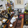 容山堂金丝珐琅彩陶瓷盖碗三才茶碗公道杯壶承品茗杯宫廷功夫茶具 金丝珐琅彩品茗杯-润月款 实拍图