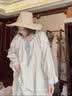 韩姿朵（Hanziduo）双层纱布棉纱情侣睡衣女春秋款纯棉麻长袖夏泡泡纱婴儿棉男家居服 3221女 M 实拍图