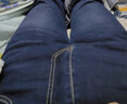 皮尔卡丹（pierre cardin）牛仔裤女冬季直筒高腰时尚百搭显瘦女裤子蓝灰色29 实拍图
