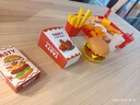 喜迪奇儿童玩具过家家厨房女孩子仿真汉堡薯条模型切切乐男女童生日礼物 汉堡41件套双人餐 【玩具低价享】喜迪奇 实拍图