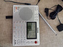 德生（Tecsun） PL-380英语四六级考试指定收音机数字调谐校园广播可以充电带耳机半导体 银色(标配含耳机保护套天线） 实拍图