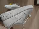 耐克（NIKE）AIR FORCE 1 LE GS 运动空军一号休闲运动板鞋 DH2920-111 女子白色 39 实拍图