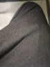 康坦汀 裤子男春夏季ins高街潮牌休闲裤宽松学生运动长裤直筒前卫阔腿裤 黑色 3XL 实拍图