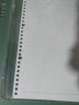 【买一送二】日本kokuyo国誉一米新纯活页本b5笔记本子高颜值复古可拆卸不硌手a5轻薄线圈记事本 【活页本B5绿色】内含40页（加20页替芯+贴纸） 晒单实拍图