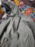 蕉下（beneunder）硬壳冲锋衣LS19423单层防风防水外套女保暖棉服夹克 月影绿M 晒单实拍图
