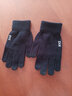触屏手套男女款拉绒保暖骑行开车防寒针织毛线韩版学生防滑情侣手套 黑色（男款） 均码 实拍图
