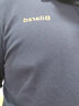 啄木鸟长袖T恤男春秋款翻领纯色男士衣服男装春装体恤打底衫 T102藏青常规 2XL /180 实拍图