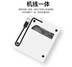 深狐（Deepfox） 移动光驱外置USB接口光驱刻录机dvd/cd笔记本台式电脑刻录外接光盘驱动 USB3.0移动外置光驱刻录机-白色 实拍图