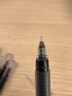 晨光 巨能写中性笔0.5mm学生考试水笔全针管简约一次性大容量签字笔办公用笔文具 黑色6支装 实拍图