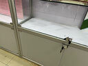 欣雪荣誉证书奖杯奖牌企业办公室展览礼品展示架陈列柜样品展示柜玻璃 120*40*200含玻璃 实拍图