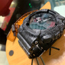 Mtin树脂表带表壳适配卡西欧G-SHOCK手表带GA110 140 GD120GLS GAX100 哑光裂纹黑色 16mm 实拍图