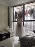小咔衣浓儿童礼服公主裙蓬蓬纱花童婚纱小女孩长袖主持人钢琴演出服春秋季 098白色长款A6 160 实拍图