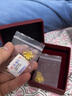 中国黄金（CHINA GOLD）黄金吊坠女款牡丹花金项链繁花送妈妈足金女友老婆情人母亲节礼物 加重版吊坠丨约3.9g 实拍图
