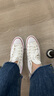 匡威（Converse）官方All Star经典帆布男女高帮休闲运动小白鞋101009 101009/白色 39 实拍图