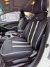 乔帮主起亚k3座套全包围四季专车专用汽车整套坐垫春季定制座垫座椅套 黑白【升级原厂座椅纹路定制+无异味环保】 标准款【不带头枕腰靠】 实拍图