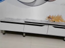 优乐猫电视柜现代简约客厅家用小户型落地伸缩2024新款茶几电视机柜组合 双向伸缩160-220丨暖白色+白纹理 自行安装 晒单实拍图