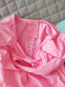 宾娜诗（binnashi） 儿童舞蹈服夏季短袖女童芭蕾舞裙女孩拉丁跳舞裙舞蹈衣开档粉色 长袖粉色 120 实拍图