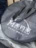 美钓家（MEDICOM） 圆形鱼护包手提袋多功能防水渔具包渔护包抄网包帆布包大容量钓鱼渔具包 美钓家黑色三层直径49cm护包 实拍图