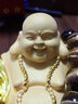 悦吉祥弥勒佛汽车摆件大号白菜佛像拿佛珠车上车内装饰品平安车载吉祥物 百财弥勒佛【沙金】+大号虎眼石 实拍图