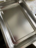 美厨（maxcook）304不锈钢盘子方盘 加深方盘长方形餐盘 烧烤托盘32cm MCFT2359 晒单实拍图