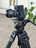 miliboo 米泊MTT601II-AL三脚架单反摄像机相机高清摄影微电影婚礼录像铝合金支架带液压云台相机 MTT601II-AL（二代）配脚轮配竖拍板 实拍图
