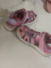 Skechers斯凯奇夏季童鞋女童凉鞋包头护脚透气魔术贴沙滩鞋公主鞋302721L 晒单实拍图