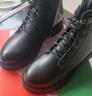 意尔康女靴厚底百搭加绒马丁靴女复古英伦风短靴 14738W黑色37 实拍图