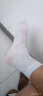 浪莎袜子男 商务休闲运动超薄丝袜四季袜10双白色均码 实拍图