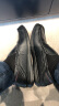 红蜻蜓休闲鞋男春夏季透气软底商务一脚蹬男士休闲鞋皮鞋 WTA7423黑色42 晒单实拍图