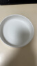 瓷秀源纯白陶瓷窝盘深口盘子菜盘家用骨瓷餐具创意网红碟子蒸鸡蛋羹深盘 7英寸窝盘-直径 18.3cm 实拍图
