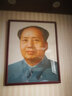 佳得雅毛主席画像领袖伟人头像中堂挂画客厅装饰画书房茶室壁画马克思 伟人1 125*85cm典雅红褐实木框 实拍图