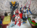 万代（BANDAI） HG 高达创战者HGBF 拼装模型玩具 14cm HGBF007 战国红异端 实拍图