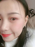 大绒鹅耳钉女2024年新款高级感生日礼物潮时尚气质大气轻奢耳饰 茄子形耳环(黑) 实拍图