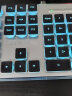 前行者（EWEADN）X7S无线蓝牙双模机械手感办公键盘台式电脑笔记本超薄低音薄膜游戏商务人体工学外设 黑色 实拍图