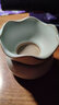 冠杰过滤茶漏 台湾冠杰汝窑茶具 汝瓷 陶瓷茶具 茶壶茶道茶艺配件茶虑 高山流水茶漏 实拍图