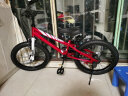 优贝（RoyalBaby）六一节礼物儿童自行车男女童车脚踏车 6岁-9岁 表演车18寸 红色 实拍图