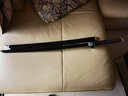 冠临乐 日本居合道剑道木剑木刀木剑 cos武术训练实木未开刃表演道具 升级款-黑色刀-带刀鞘 实拍图