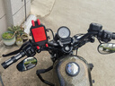 摩多狼（MOTOWOLF）摩托车减震手机支架外卖摩旅导航架无线充电壳防盗手机支架车把款 实拍图