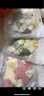 十月结晶婴儿袜子3双四季通用男女宝宝棉袜透气可爱超萌 桃夭粉0-6月 实拍图