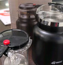 天喜不锈钢保温飘逸杯泡茶壶茶壶泡茶过滤泡茶神器飘逸杯茶具 黑色 800ml 实拍图