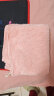 全棉时代（PurCotton）毛巾纯棉不易掉毛加大加厚方巾抗菌柔软强吸水 樱花粉32×70cm  实拍图