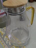 慕馨（moosen）凉水壶玻璃耐热高温防爆家用大容量水瓶凉白开水杯茶壶套装冷水壶 2200ml单壶【钻石升级款】 实拍图