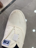 回力 Warrior 帆布鞋女鞋夏百搭小白鞋透气懒人鞋一脚蹬ins女原宿风单鞋布鞋 WXY-A446T 白色 42 实拍图