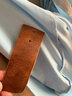 梵羅紀亞复古皮带男真皮针扣头层纯牛皮手工休闲牛仔裤腰带青年3.8单层皮 【整皮切割】：棕色 105cm 实拍图