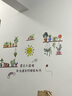 初诚3D立体墙贴春天墙面装饰墙上贴画自粘遮丑补洞贴纸墙纸小图案 阳光小盆栽（新拼版） 大(非整张贴、组合贴) 实拍图